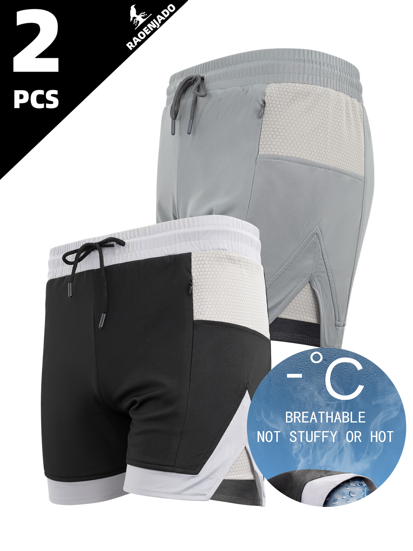 Swim Trunk Shorts - Męskie sportowe szorty szybkoschnące, letnie, do