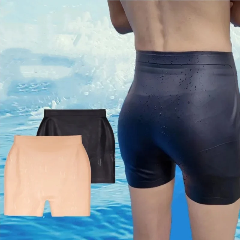 Swim Trunk Shorts - Spodnie do pływania silikonowe wodoodporne męskie