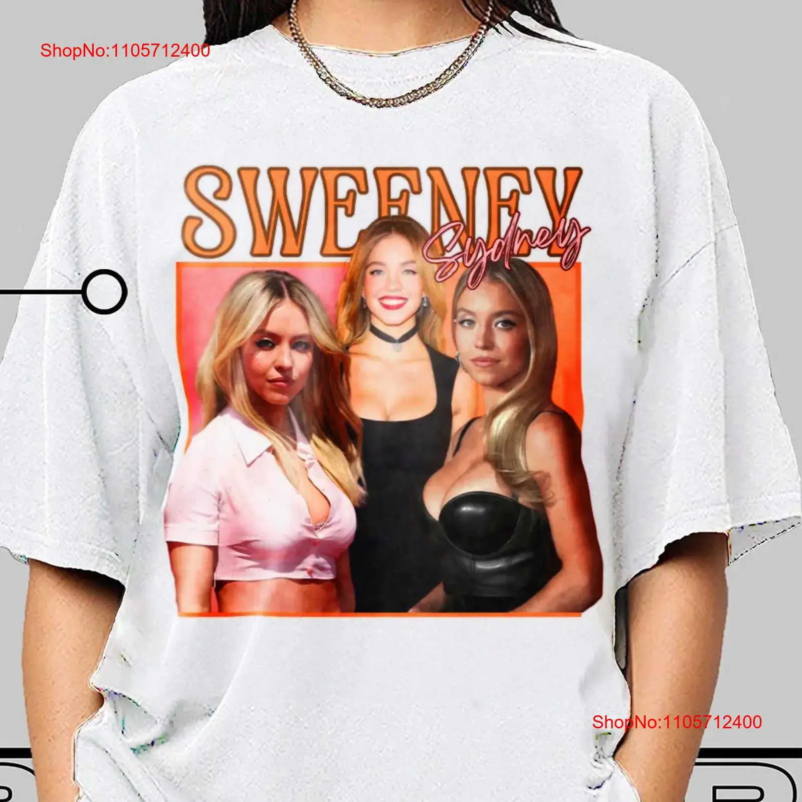 Men'S Fashion Sydney - Koszulka Sydney Sweeney Vintage Fan Halloween