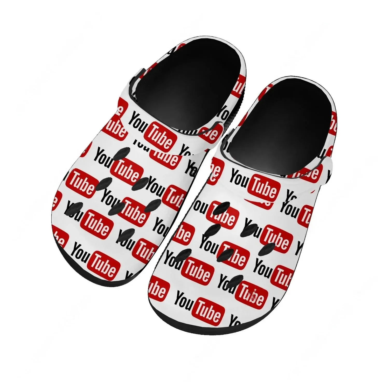 Men'S Fashion Youtube - Sandały YouTube Damskie Młodzieżowe Domowe Modne