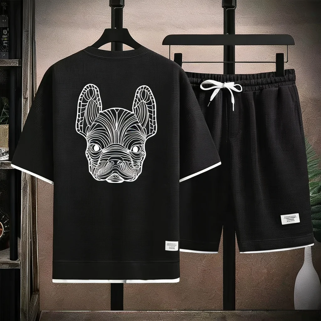 Men'S Fashion Undershirt - Letni męski zestaw: szybkoschnąca koszulka z