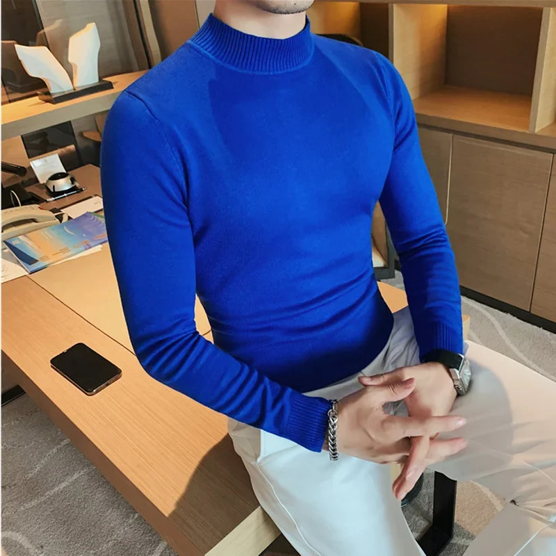 Men'S Fashion Youtube - Męskie swetry z golfem na jesień