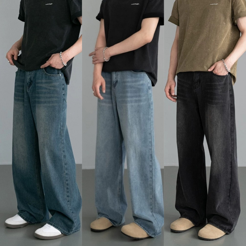 Men'S Fashion Nova Jeans - Męskie spodnie jeansowe na wiosnę i