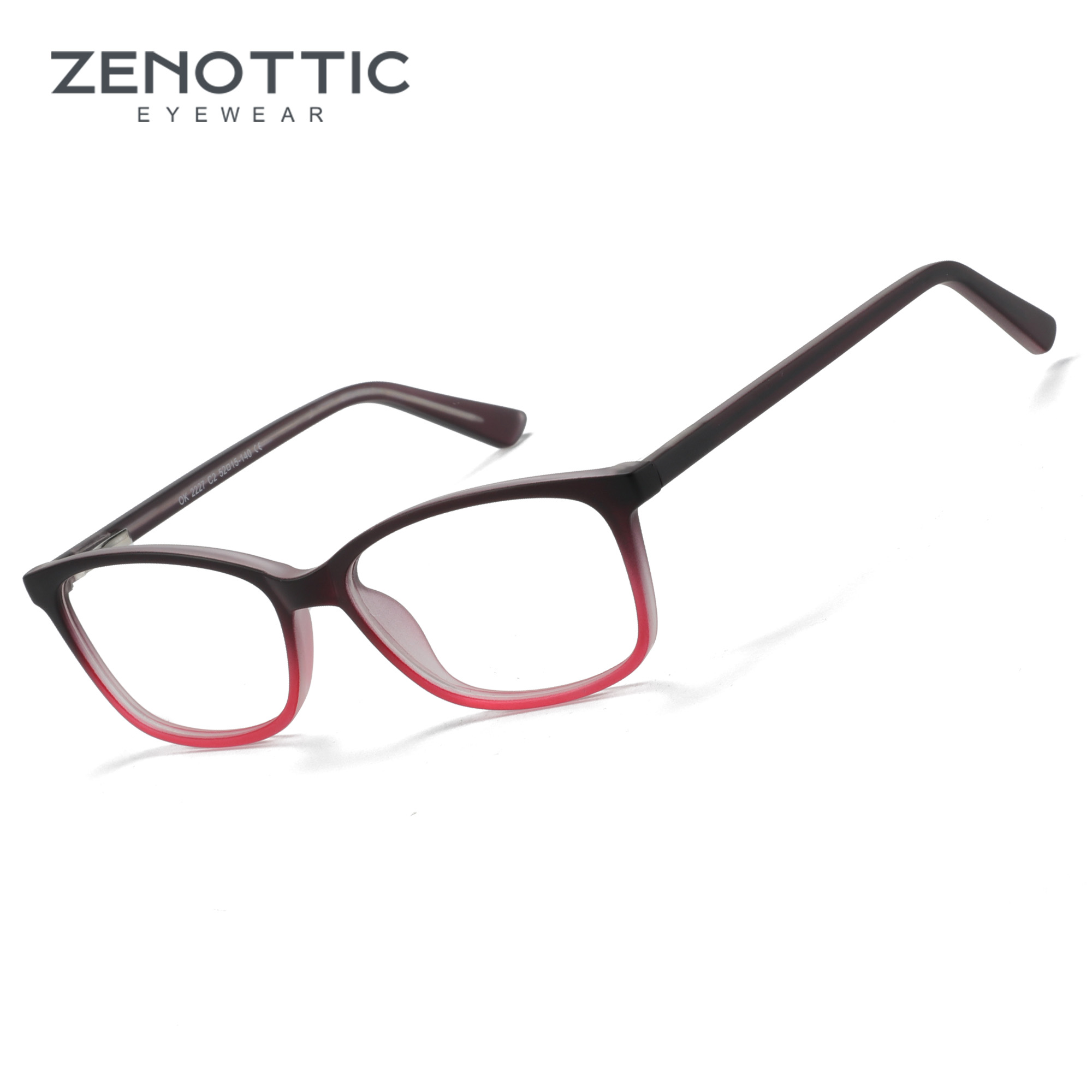 Men'S Fashion Non Prescription Glasses - ZENOTTIC Unisex Kwadratowe Oprawki Okularów Optycznych