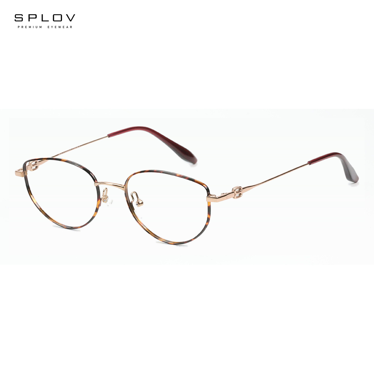Men'S Fashion Non Prescription Glasses - Retro metalowe oprawki do okularów w