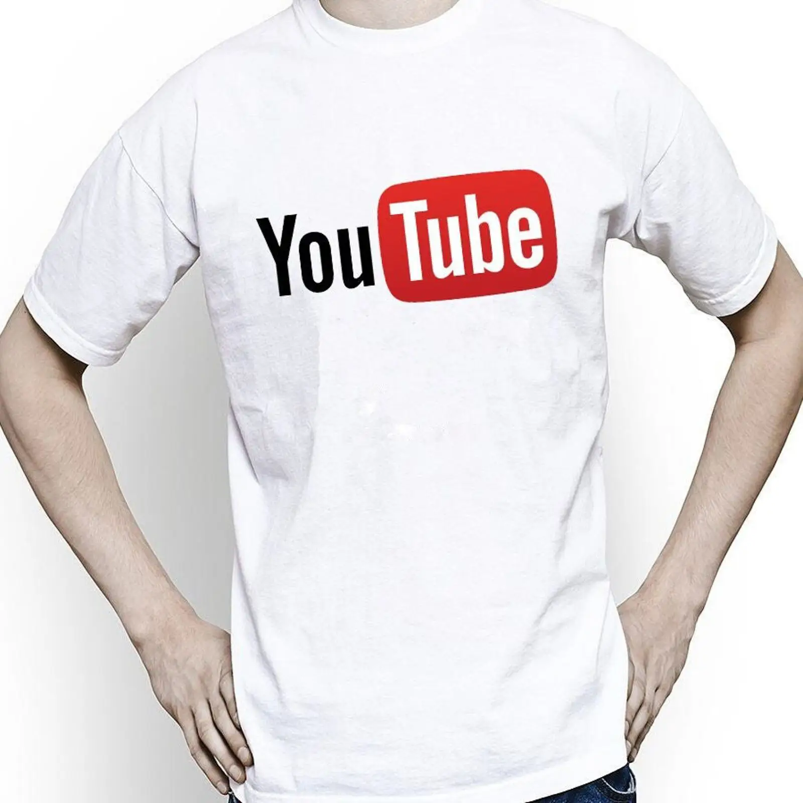 Men'S Fashion Youtube - Koszulka z grafiką z kanałów YOUTUBE,