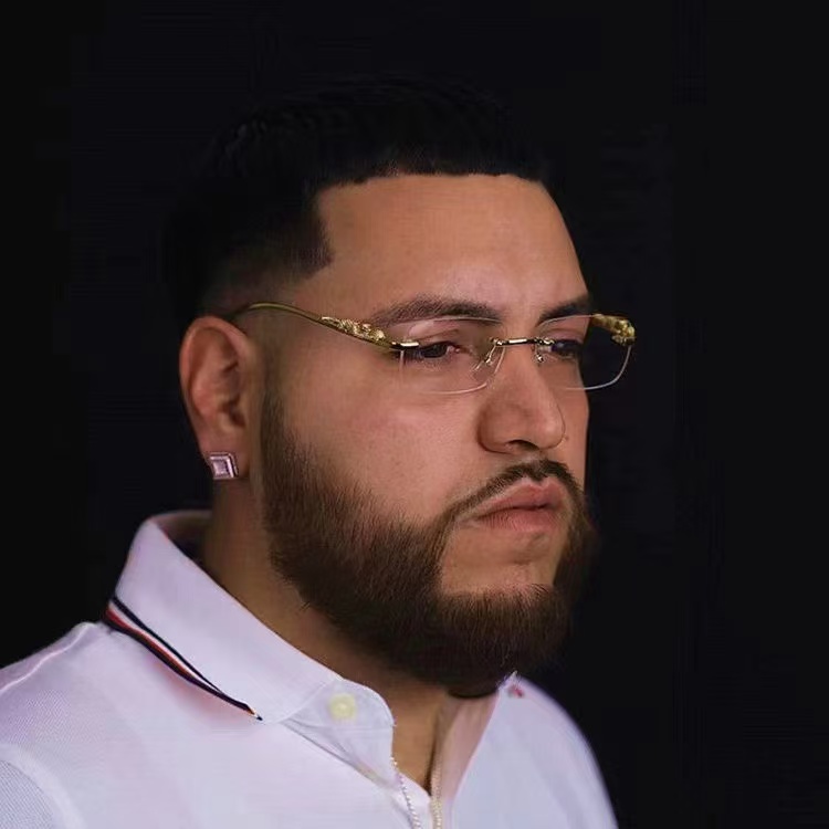 Men'S Fashion Non Prescription Glasses - 1 Para męskich prostokątnych okularów bezramkowych