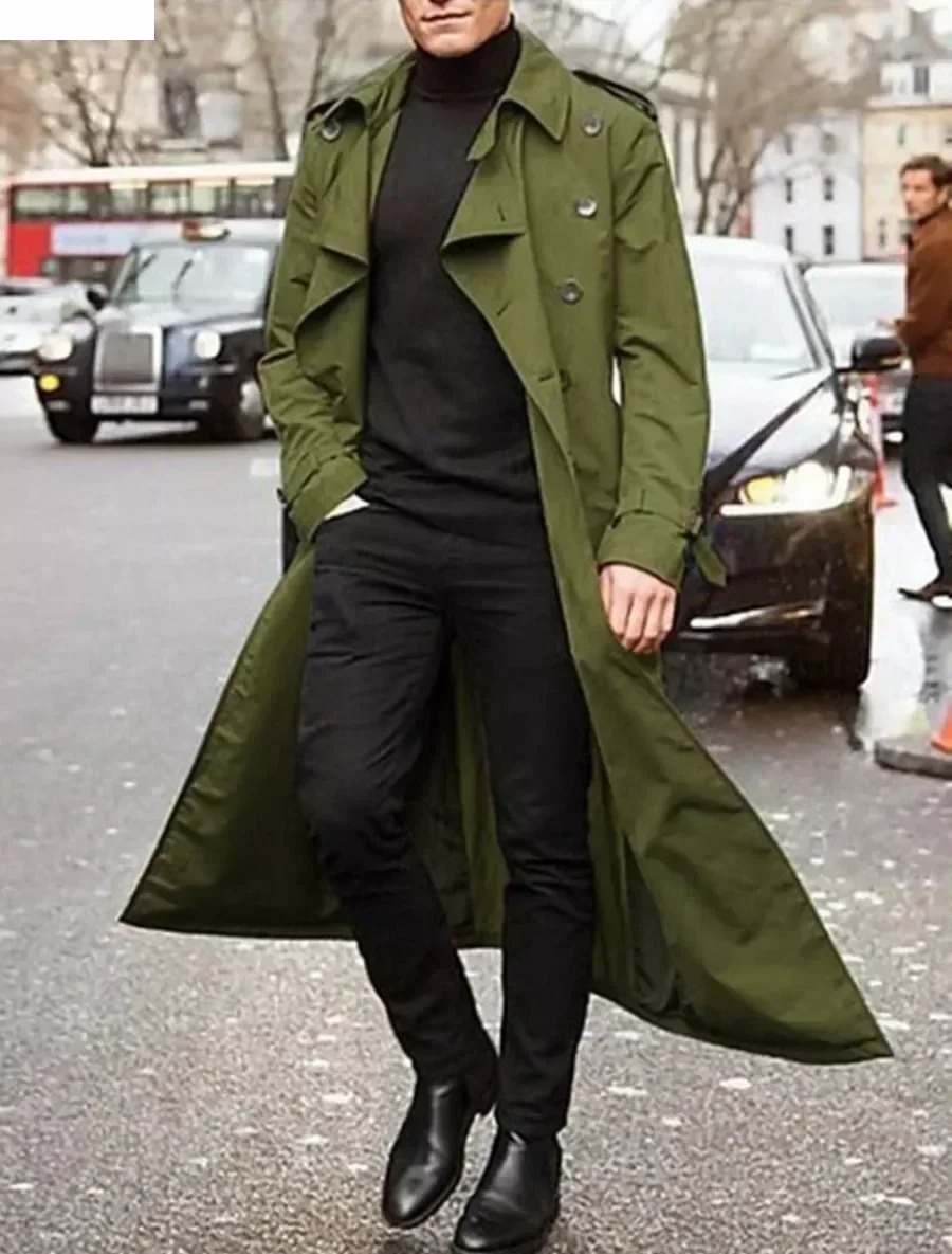 Męskie długie trencze kurtki m – Men'S Fashion X recenzja i cena