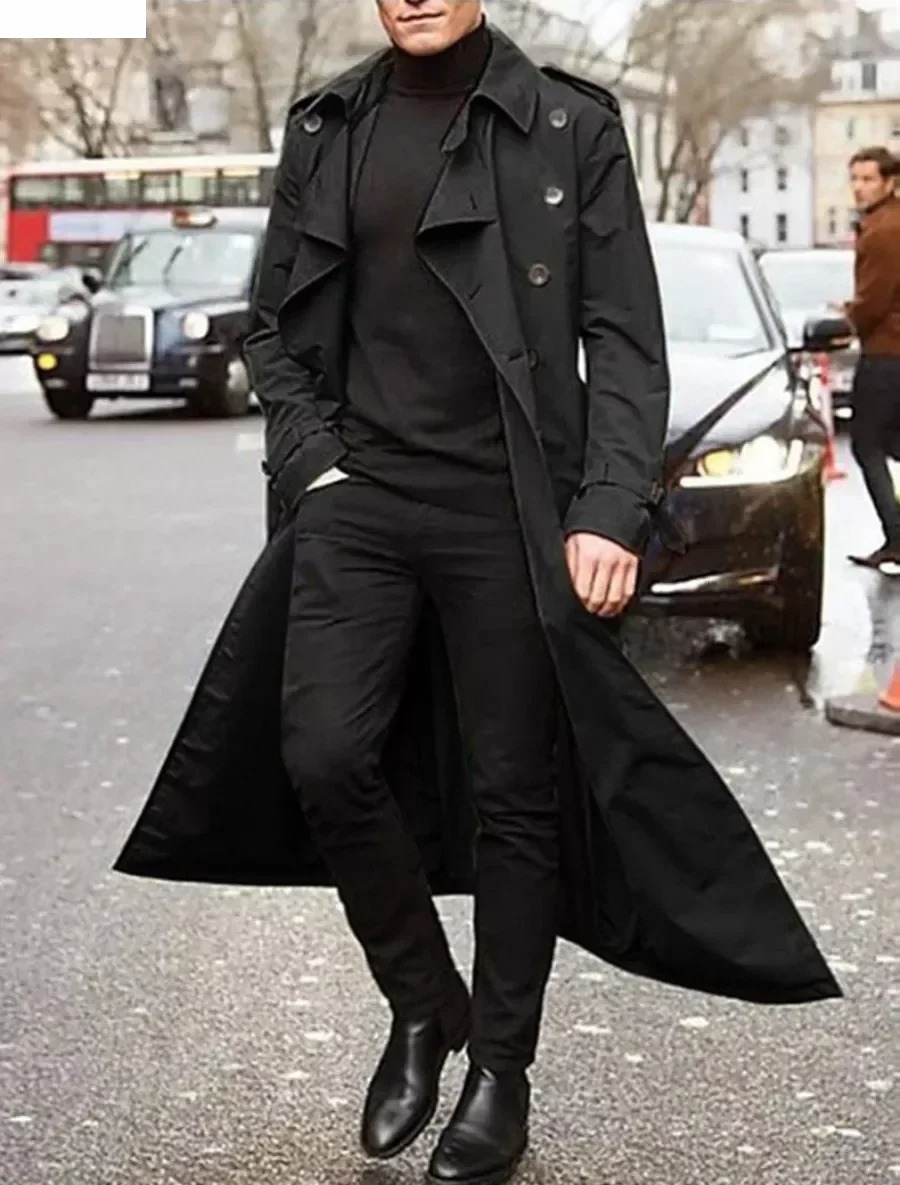 Męskie długie trencze kurtki m – Men'S Fashion X recenzja i cena