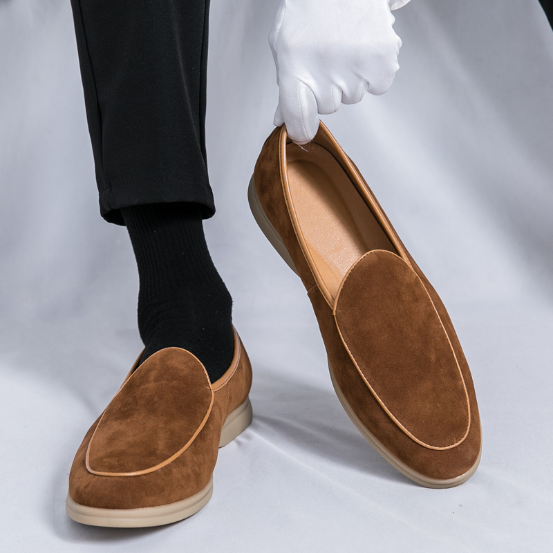 Męskie luksusowe mokasyny na w – Men'S Fashion Loafers Shoes recenzja i cena