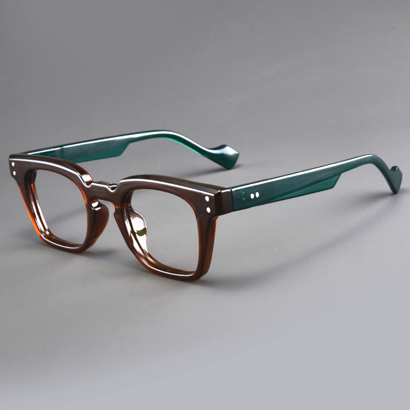 Nowe okulary z dużymi oprawkam – Men'S Fashion Non Prescription Glasses recenzja i cena