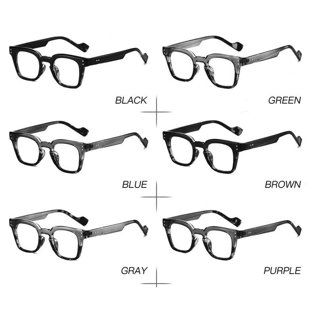 Nowe okulary z dużymi oprawkam – Men'S Fashion Non Prescription Glasses recenzja i cena