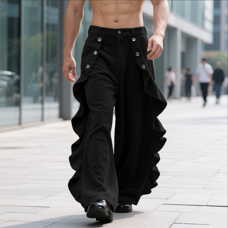 INCERUN Męskie Spodnie Jednoli – Mens Fashion Autumn 2025 recenzja i cena