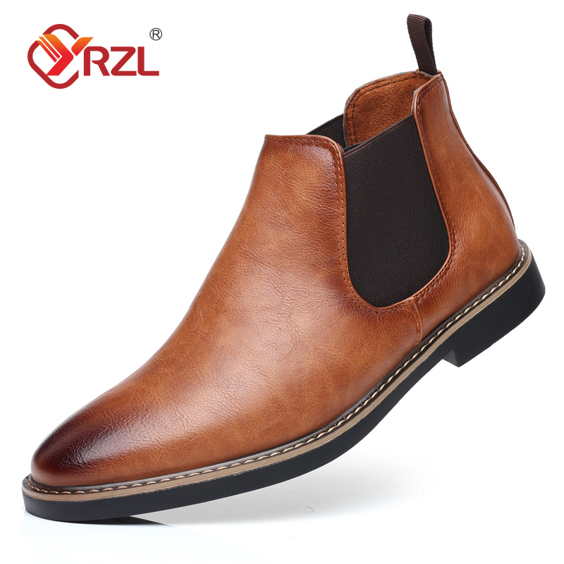 YRZL 39~47 Męskie Botki Chelse – Mens Fashion Autumn 2025 recenzja i cena