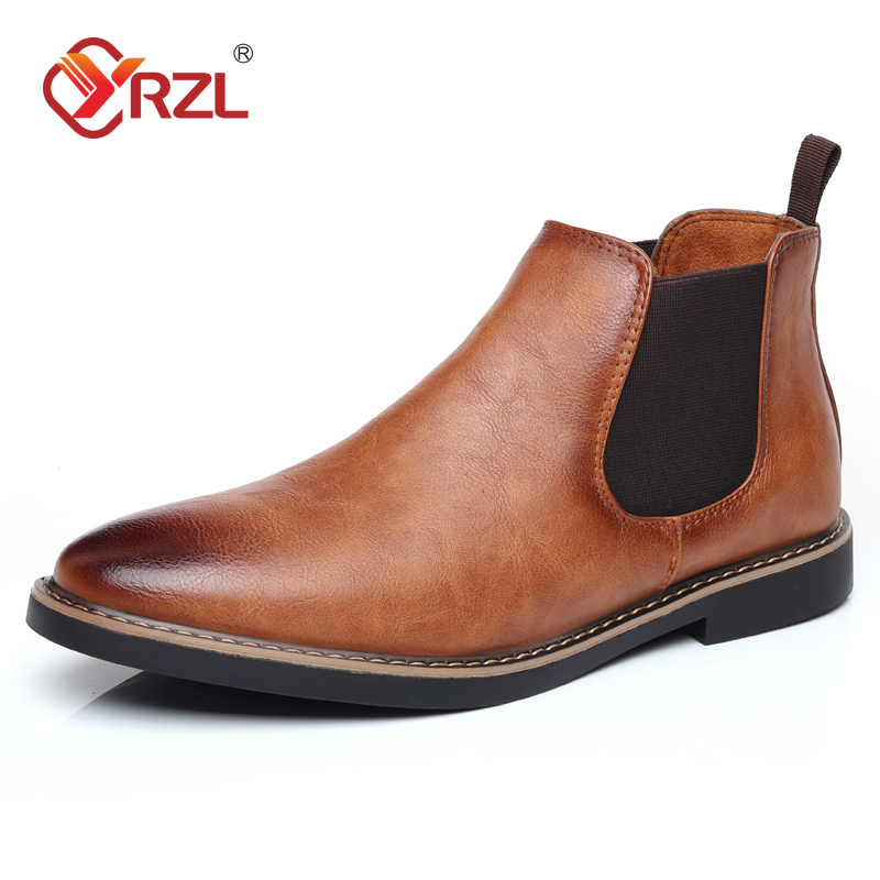 YRZL 39~47 Męskie Botki Chelse – Mens Fashion Autumn 2025 recenzja i cena