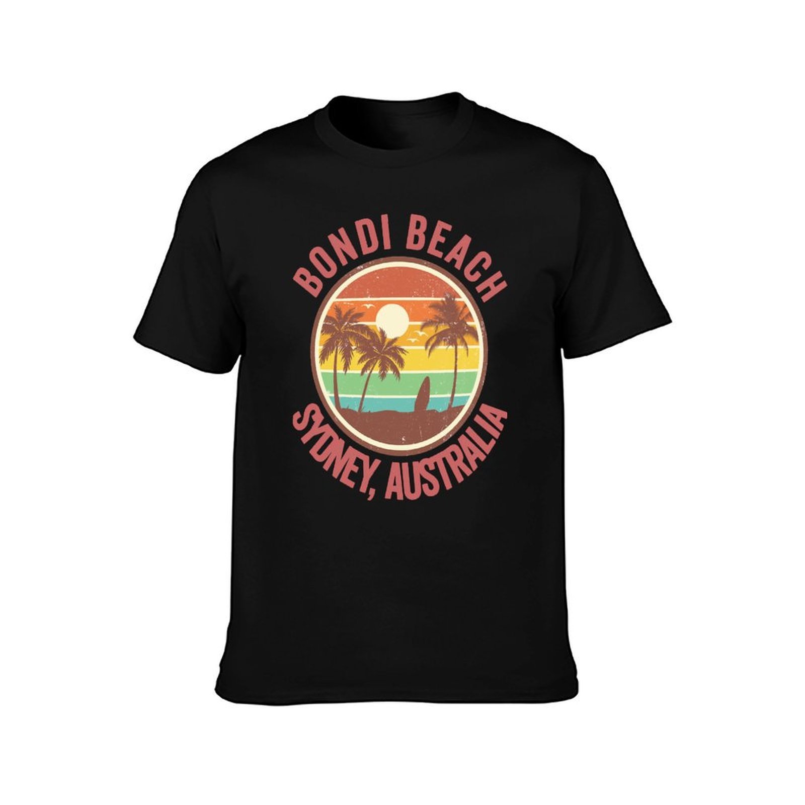 Koszulka Retro Bondi Beach Syd – Men'S Fashion Sydney recenzja i cena