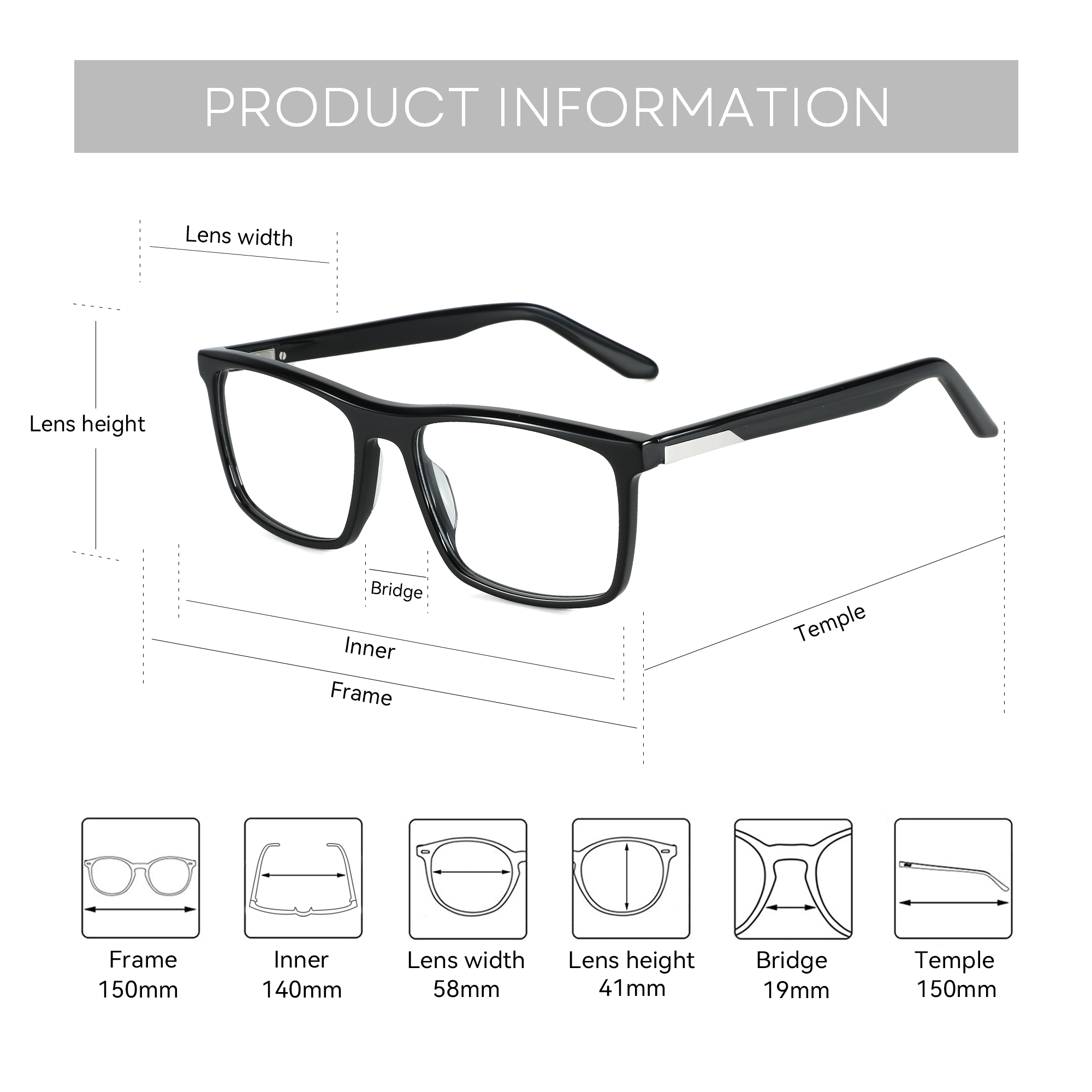 ZENOTTIC Trend okulary optyczn – Men'S Fashion Non Prescription Glasses recenzja i cena
