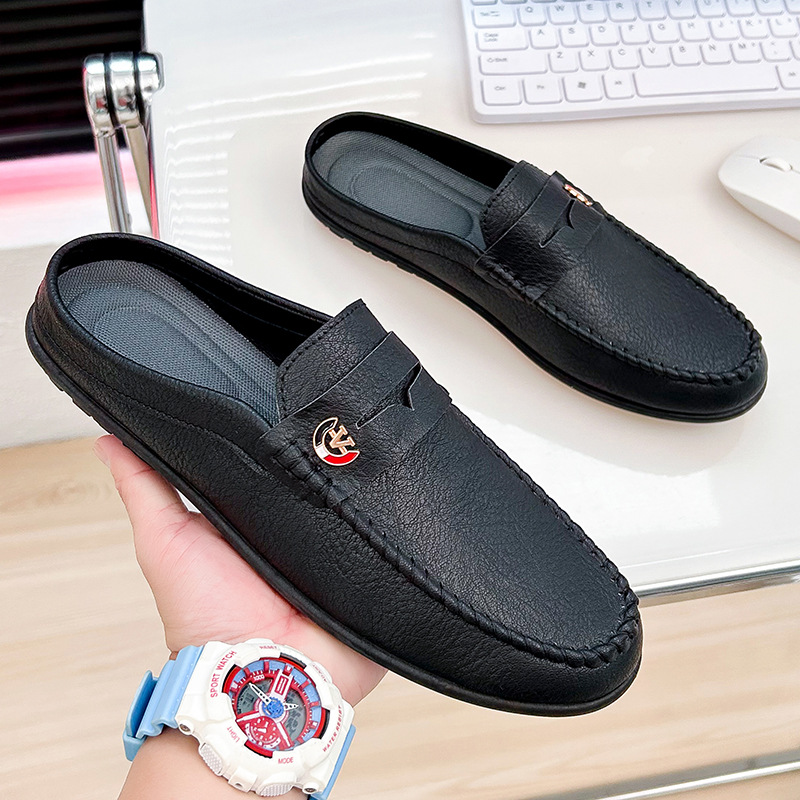 Kapcie męskie modne skórzane m – Men'S Fashion Loafers Shoes recenzja i cena