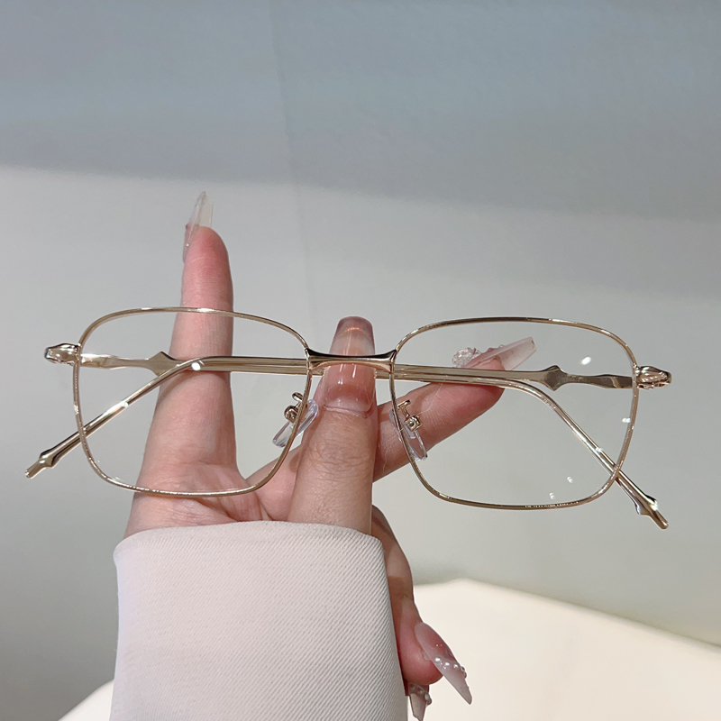 KAMMPT Vintage kwadratowe opra – Men'S Fashion Non Prescription Glasses recenzja i cena
