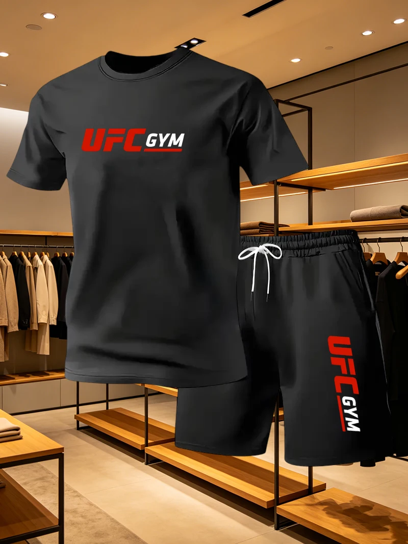 Męski zestaw: T-shirt i szorty – Men'S Fashion Undershirt recenzja i cena