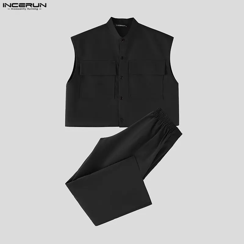 INCERUN Męskie Komplety Bez Rę – Men'S Fashion Undershirt recenzja i cena