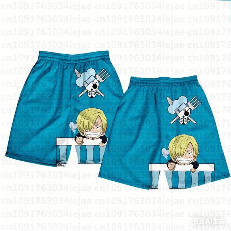 Szorty One Piece z nadrukiem 3 – Swim Trunk Shorts recenzja i cena
