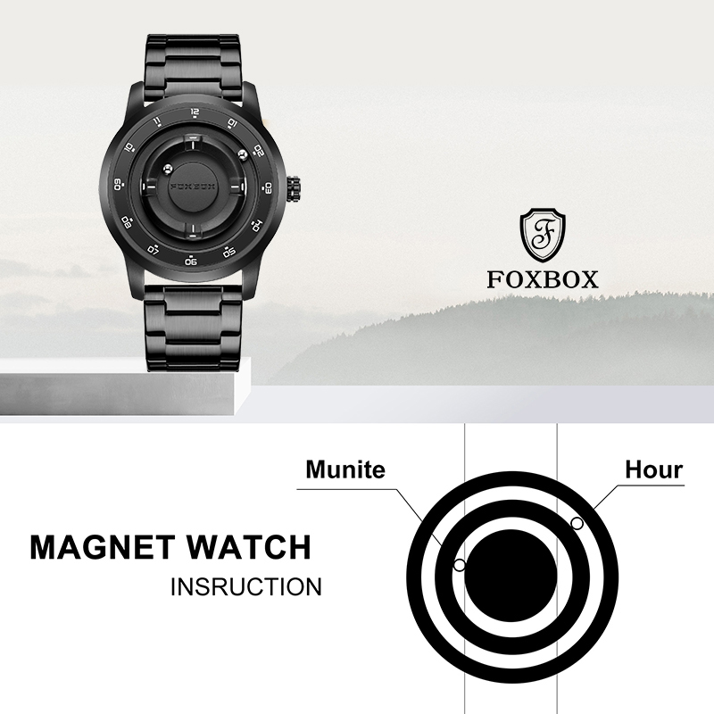 LIGE FOXBOX Modny Męski Zegare – Fashion Mens Watches recenzja i cena