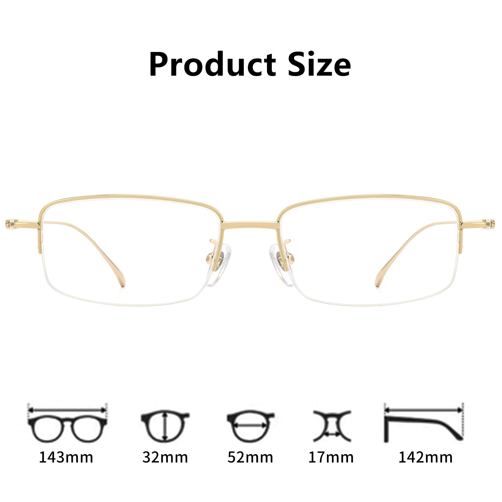 Modne biznesowe okulary korekc – Men'S Fashion Non Prescription Glasses recenzja i cena