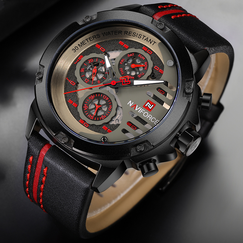 NAVIFORCE modne zegarki męskie – Fashion Mens Watches recenzja i cena