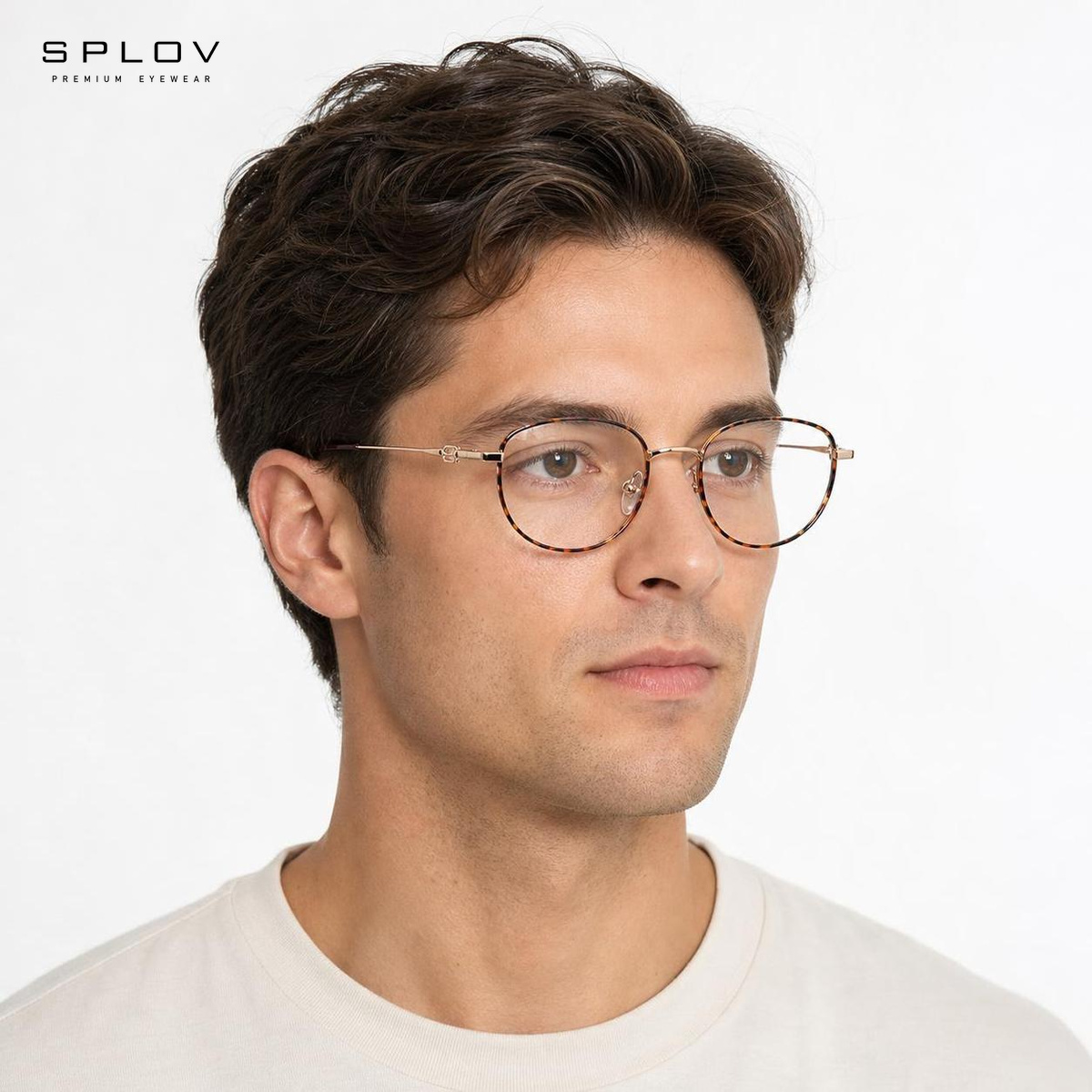 Retro metalowe oprawki do okul – Men'S Fashion Non Prescription Glasses recenzja i cena