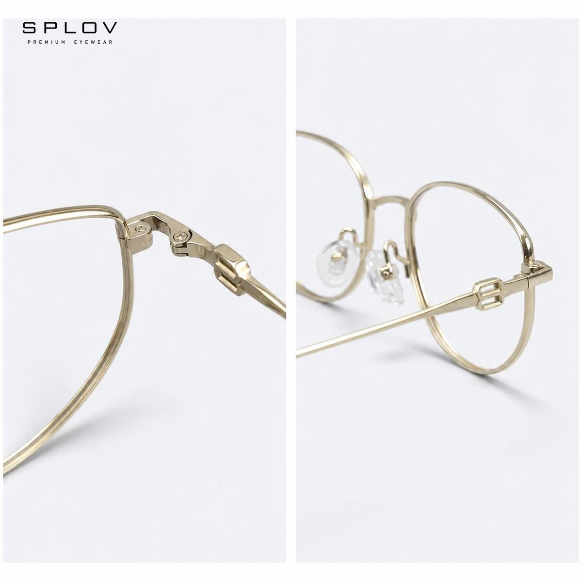 Retro metalowe oprawki do okul – Men'S Fashion Non Prescription Glasses recenzja i cena