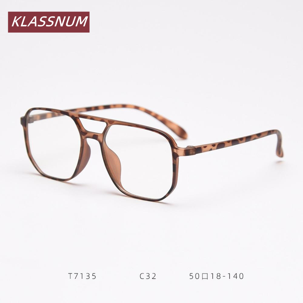 Oprawki okularów KLASSNUM z po – Men'S Fashion Non Prescription Glasses recenzja i cena