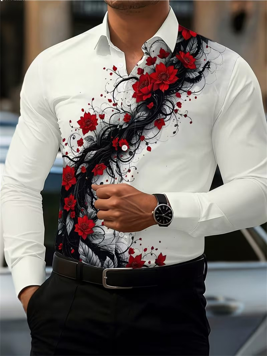 Męska koszula z długim rękawem – Men'S Fashion Undershirt recenzja i cena