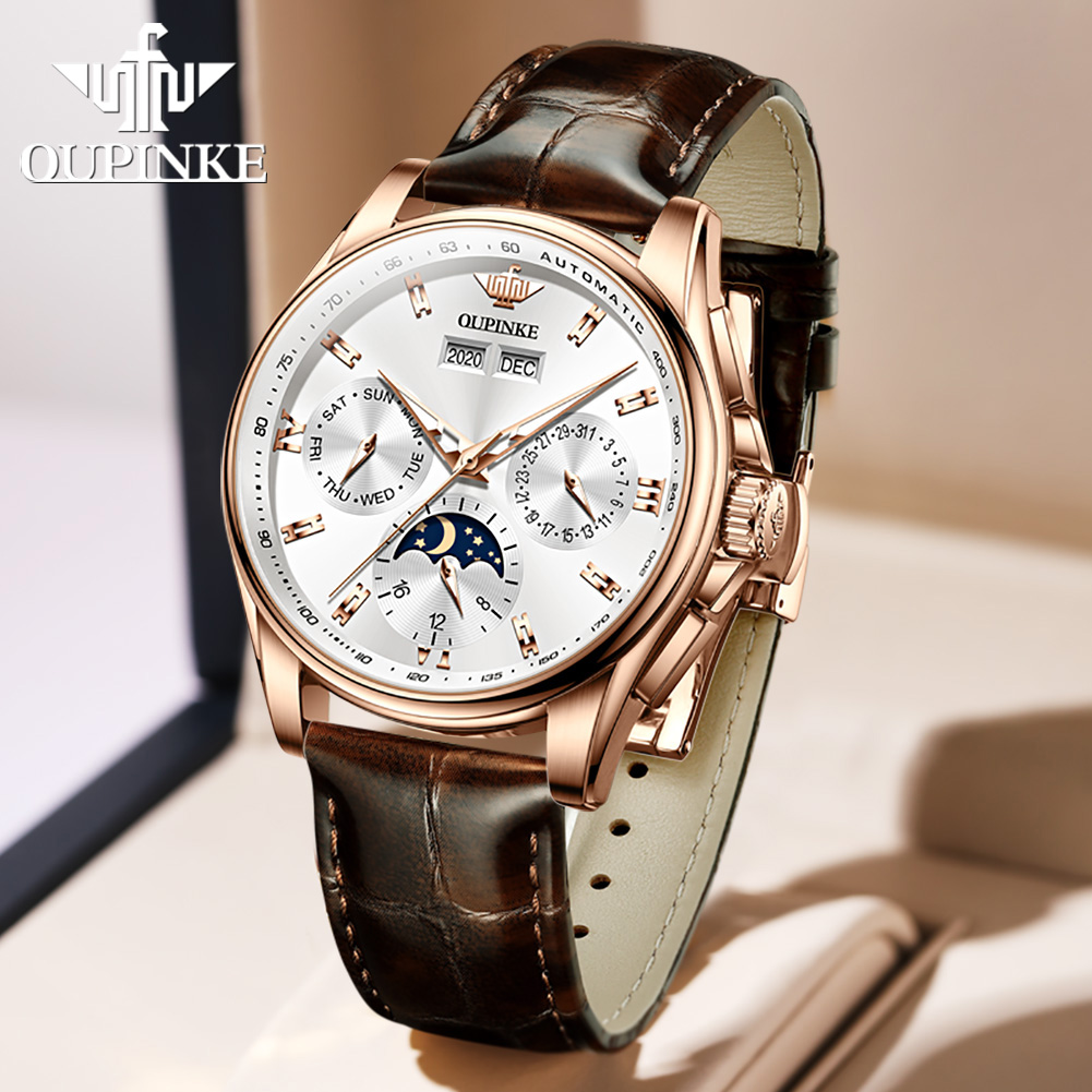 Zegarki męskie OUPINKE, casual – Fashion Mens Watches recenzja i cena