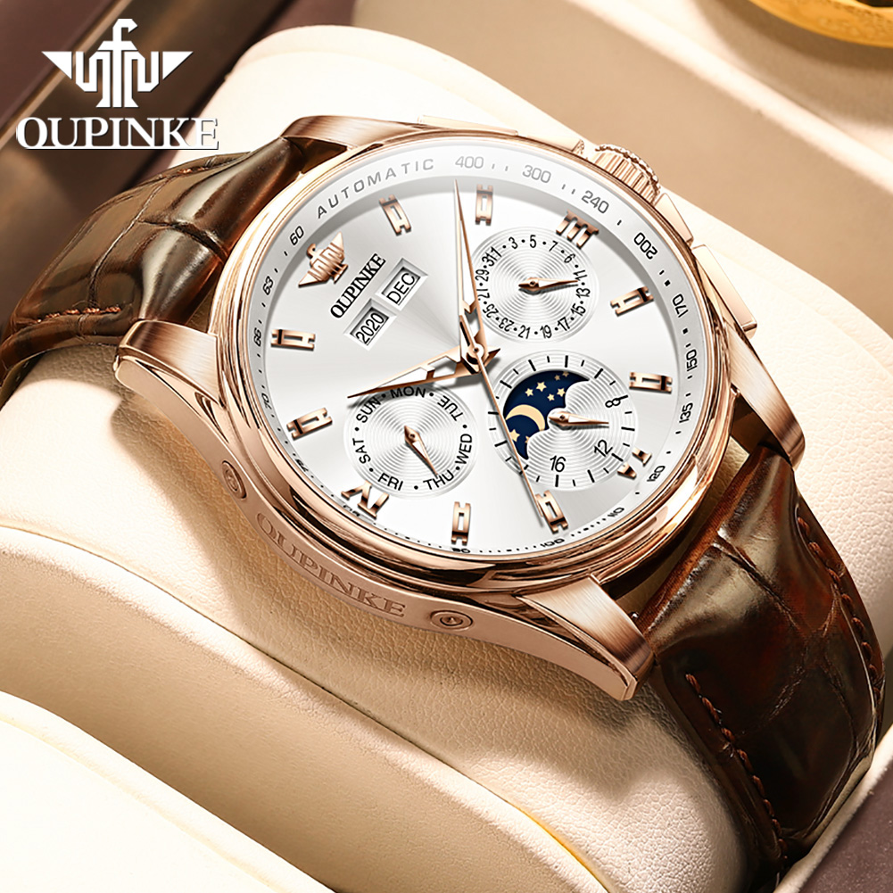 Zegarki męskie OUPINKE, casual – Fashion Mens Watches recenzja i cena