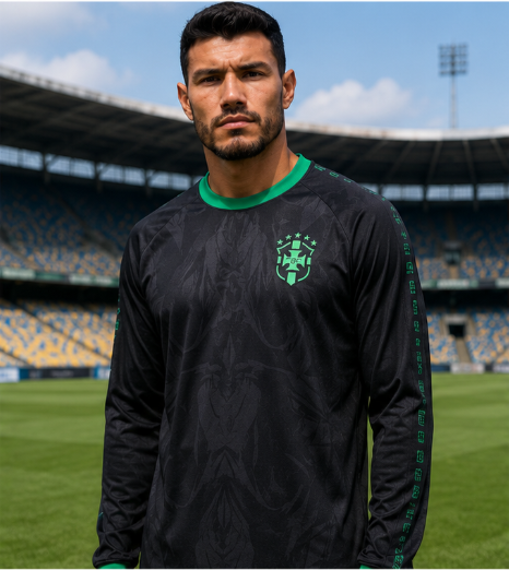 Koszulka piłkarska z długim rę – Men'S Fashion Undershirt recenzja i cena